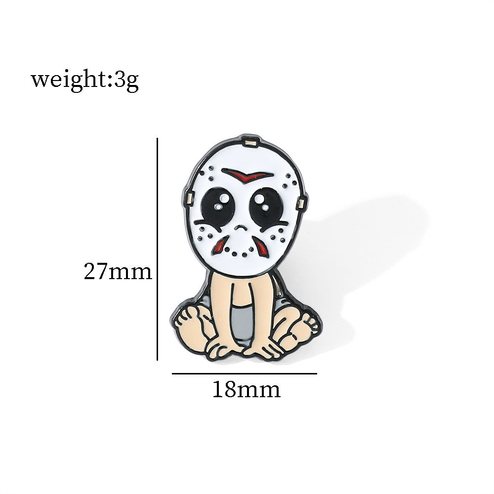 Metal Killer Jason brooch (Minimo de Compra 2) MIC-ShengY05