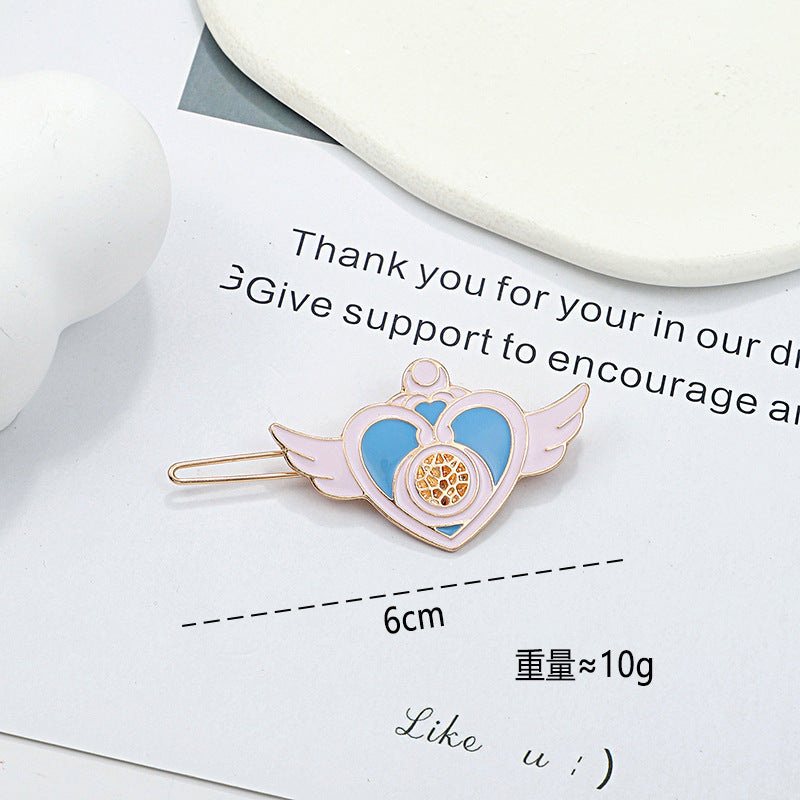 Alloy cute cartoon hair clip (Minimo de compra 2) MIC-YunX015