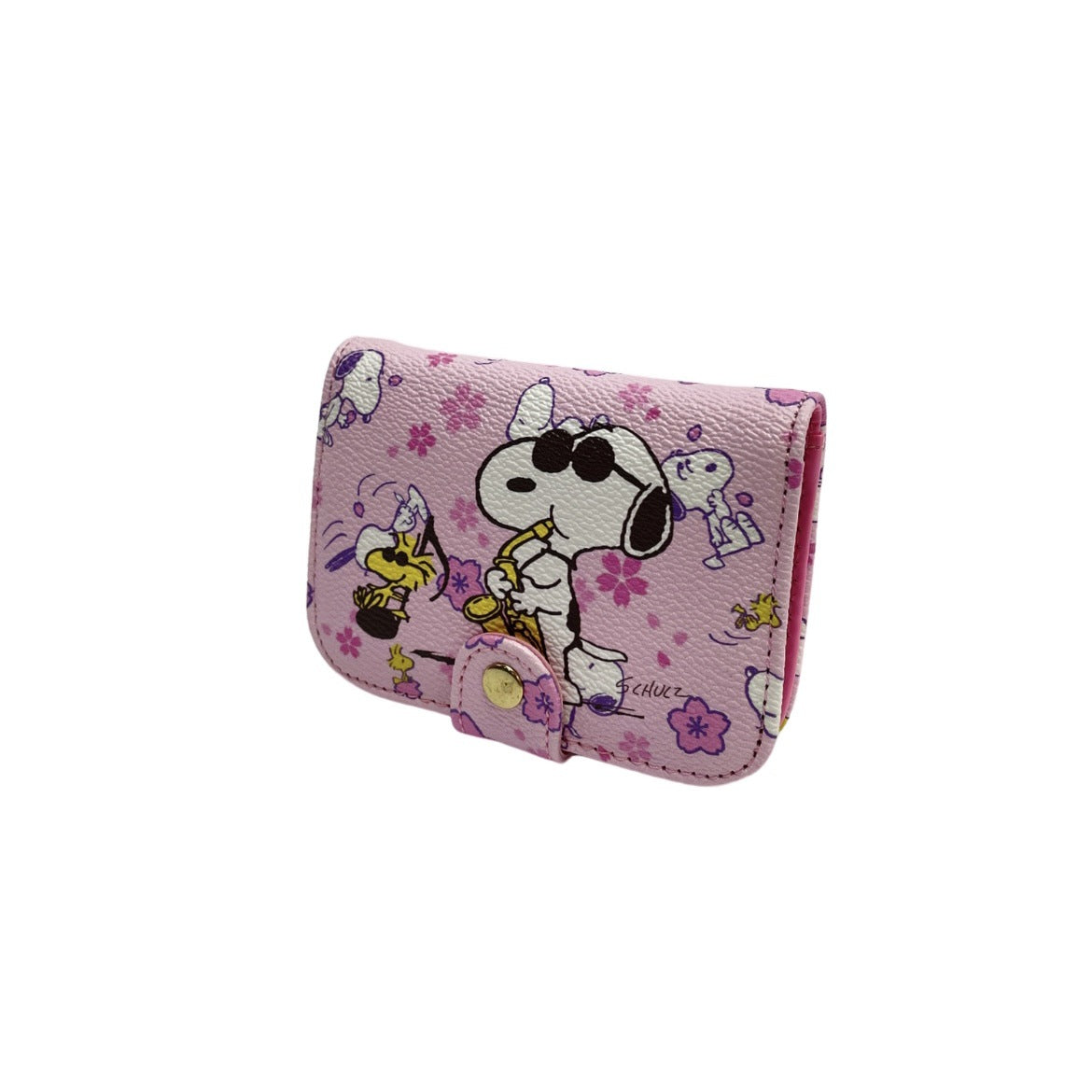 PU Snoopy Card Clip Wallet (Minimo de compra 10) MYA-NuoS001