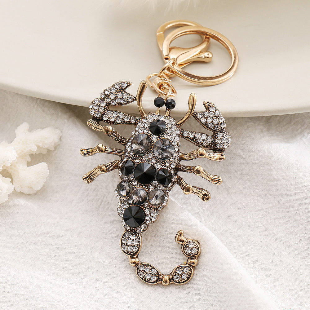 Hollow scorpion alloy keychain  (Minimo de compra 2) MIC-ChaoK004