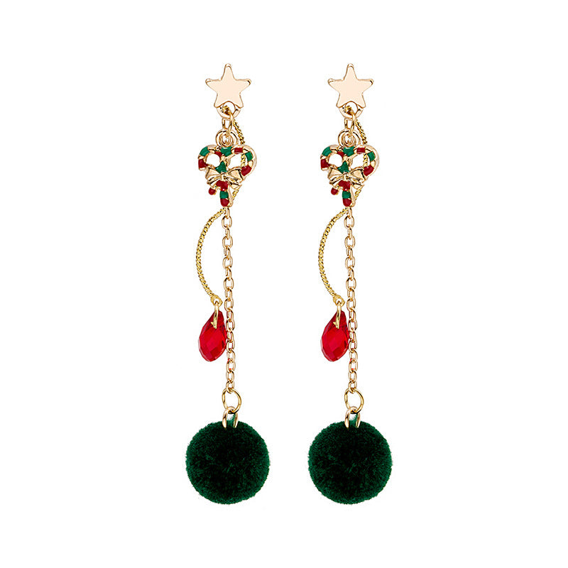 Alloy Christmas series earrings (Minimo de Compra 2) MIC-MDD079