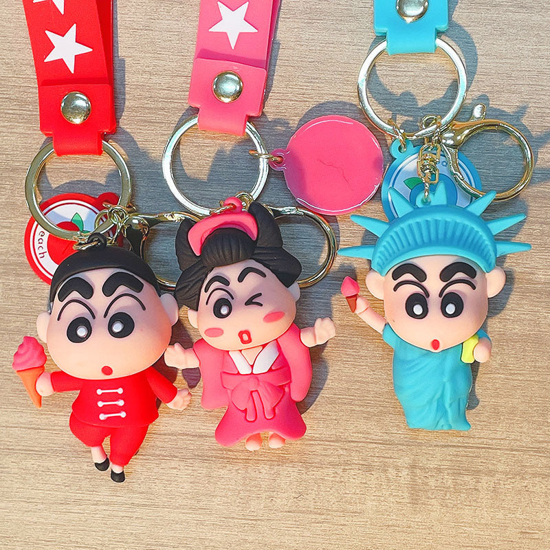 PVC cartoon doll keychain MIC-JinG020