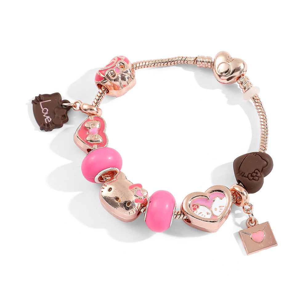 Alloy Panjiadora Cartoon Bracelet (Minimo de Compra 2) MIC-FeiM015