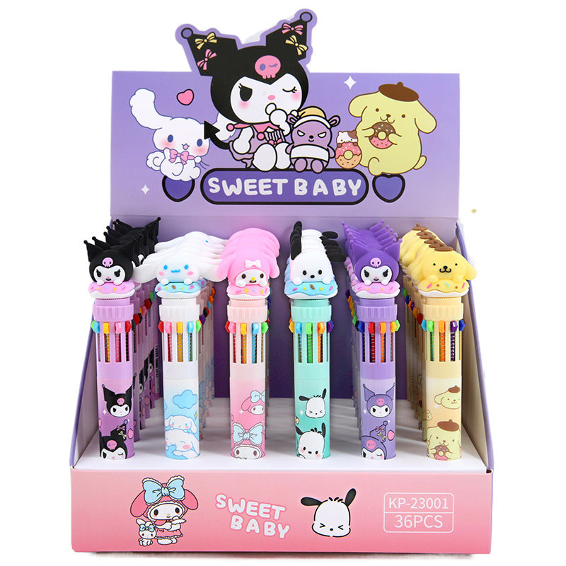 Acrylic lovely doll neutral pen 36PCS MYA-HeH001