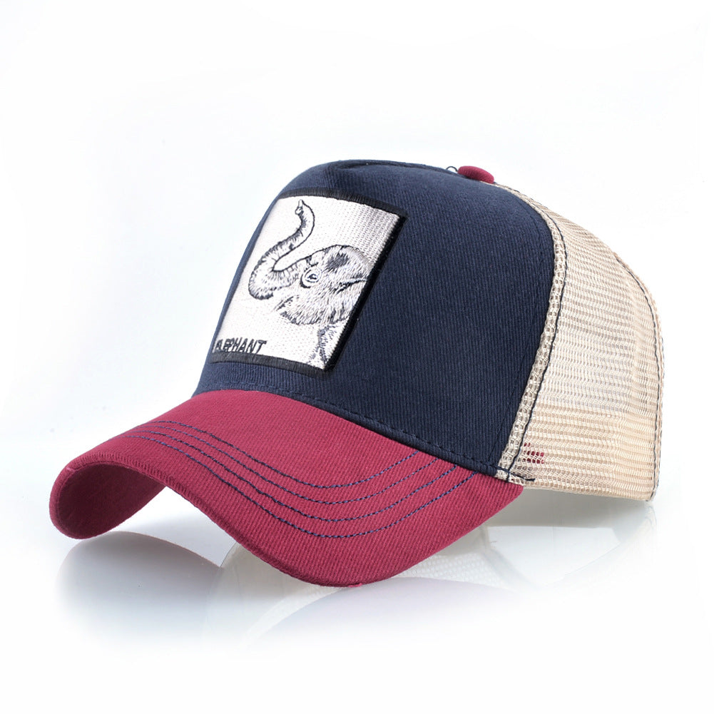 Nylon embroidered animal Baseball cap MYA-DSM012