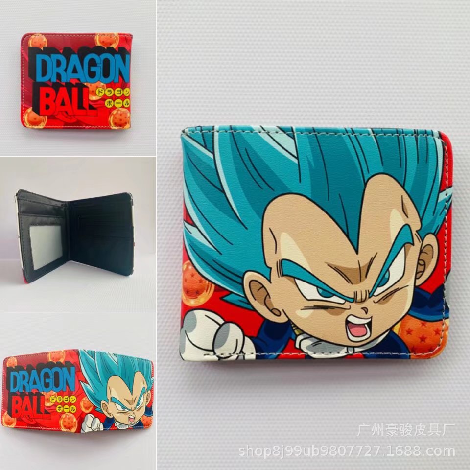 PU Seven Dragon Ball Short Wallet MIC-HaoJ010