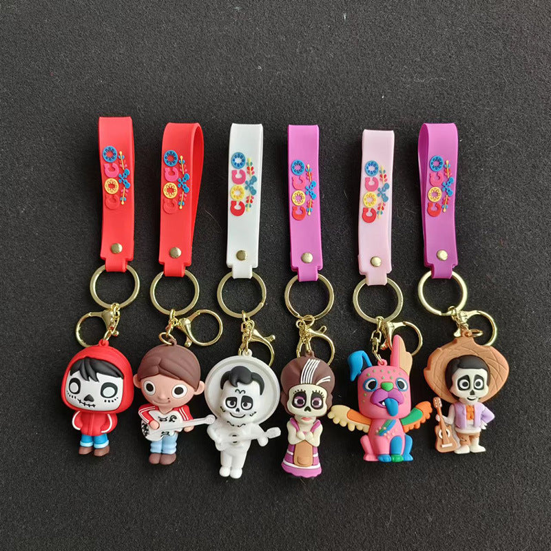 Keychains PVC Hardware Cute Cartoon (M) MIC-FeiRun111