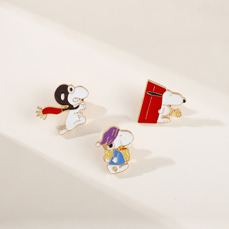 Alloy cute cartoon anime brooch MYA-QiSen009