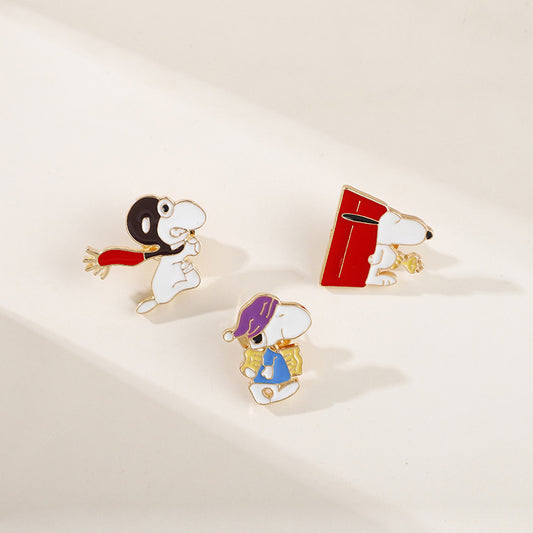 Alloy cute cartoon anime brooch MYA-QiSen009