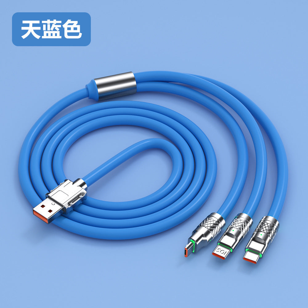 TPE One Drag Three Bold Data Cable (Minimo de compra 2) MYA-TengF004