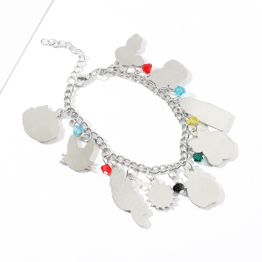 cartoon alloy bracelet Minimo de compra 5 MYA-ShaoH001