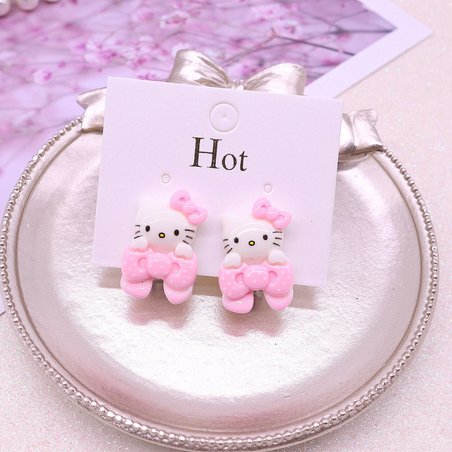 Resin cartoon cat ear clip (Mimimo de compra 2) MIC-MuM020