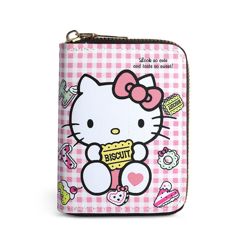 PU Hello KK Cat Multi Card Wallet MIC-YingL001