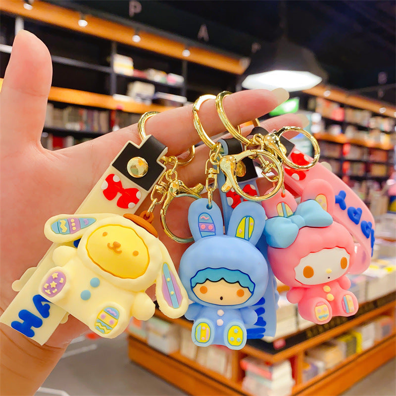 PVC cute cartoon keychain （Minimo de compra 2） MYA-YouM009