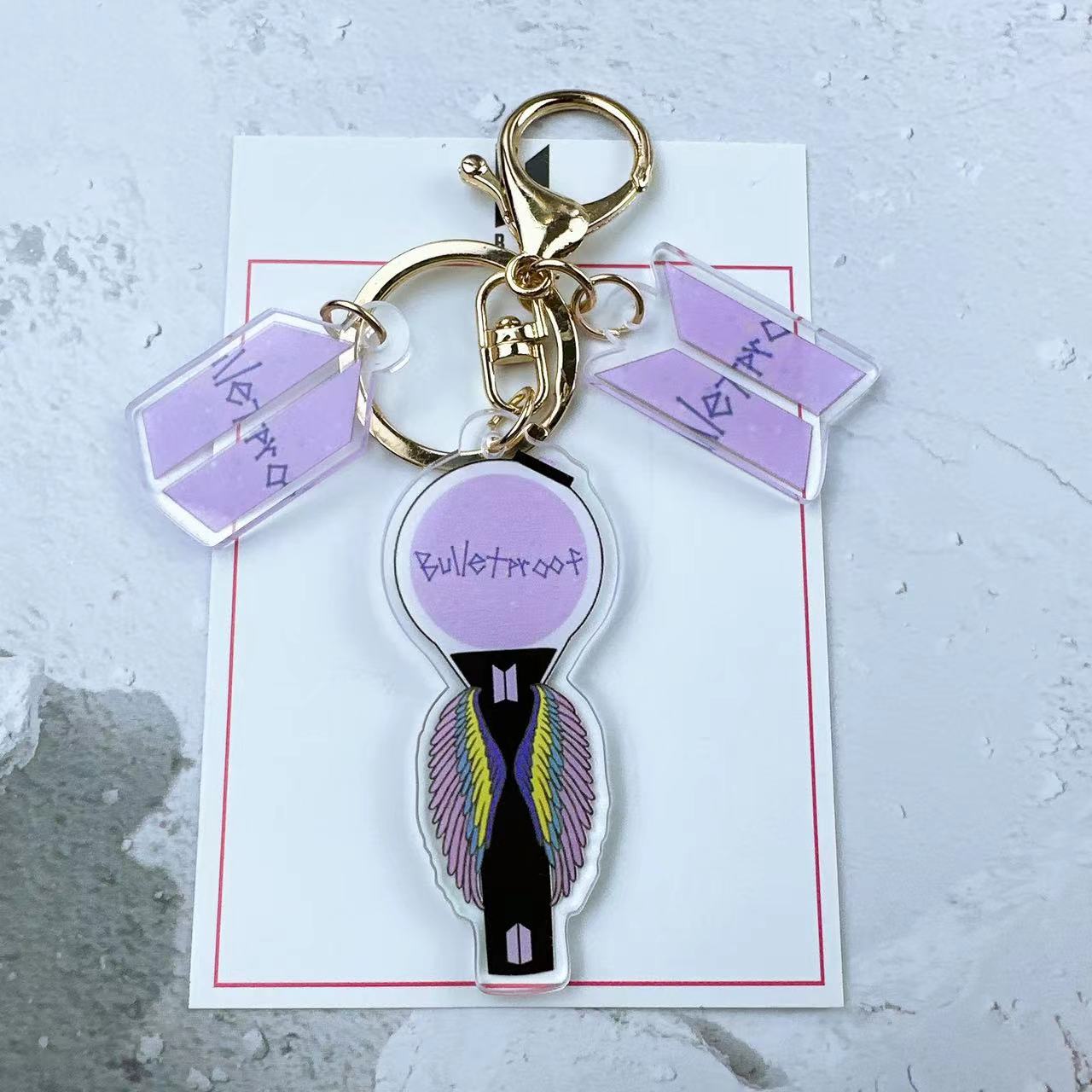 Acrylic BUTTER keychain MIC-XingY003