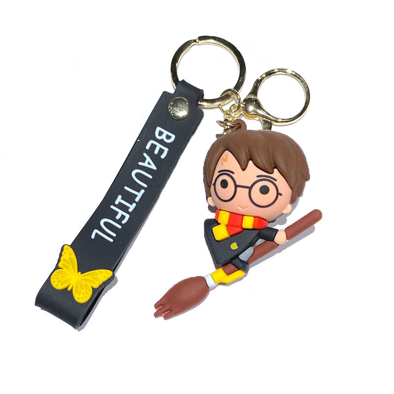 Cartoon Anime Silicone Keychains GongZe001