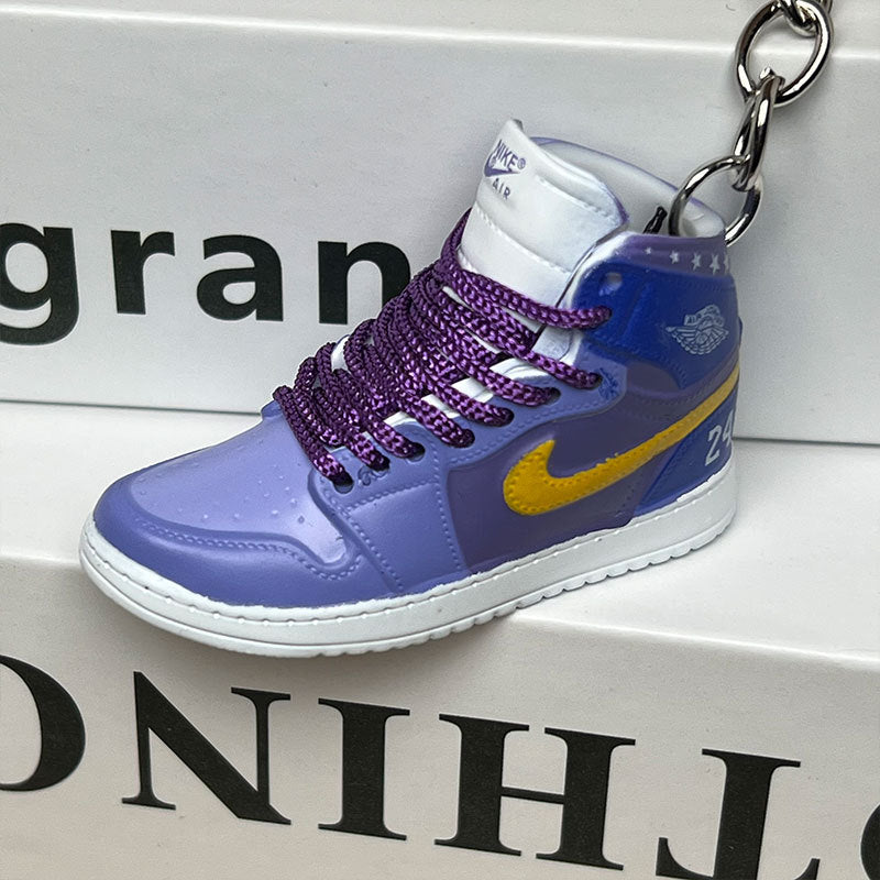 PVC cute basketball shoe keychain MIC-MIAOY034