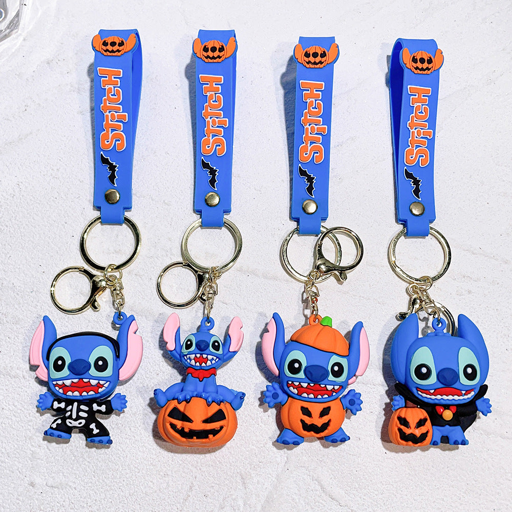 PVC Halloween cartoon doll keychain MIC-QiChao008