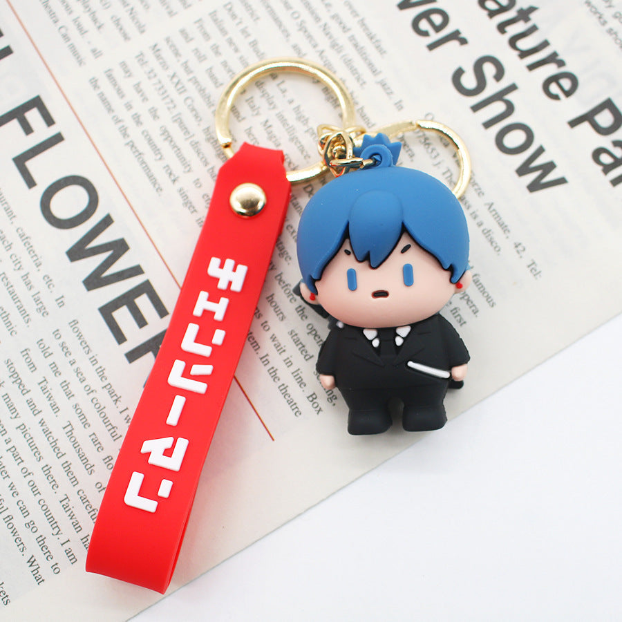 keychain PVC Cartoon Chainsaw Man (F) MIC-HAn008