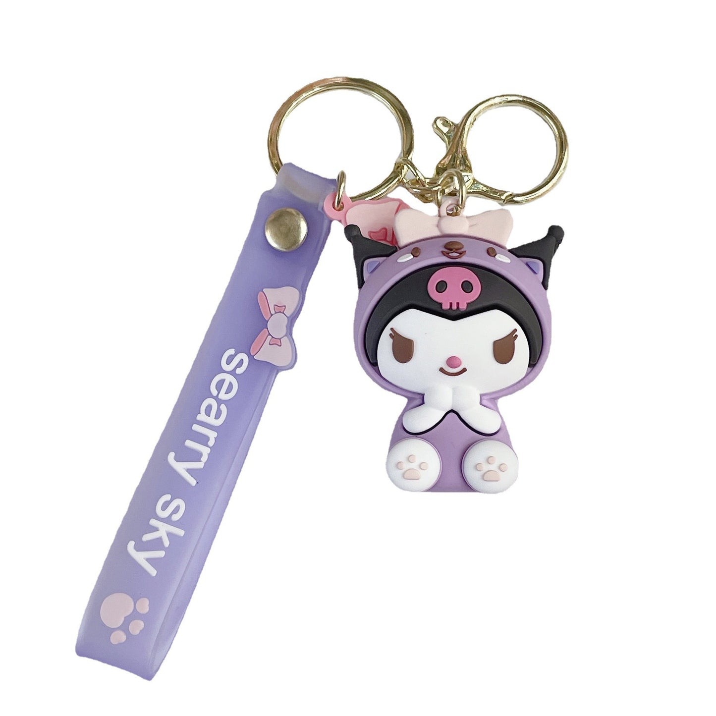 PVC cute cartoon keychain (Minimo de Compra 3) MIC-LangD015