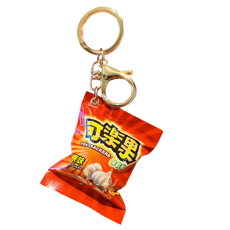 PVC New Food Keychain MIC-MLZ025