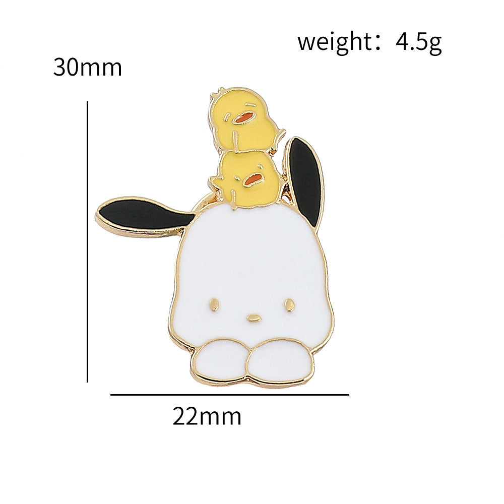 Alloy cartoon cute brooch (Minimo de compra 2) MIC-ZhuoL007