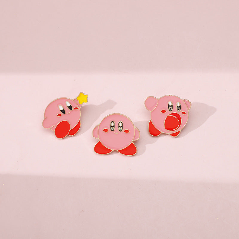 Alloy cute cartoon anime brooch MIC-QiSen004