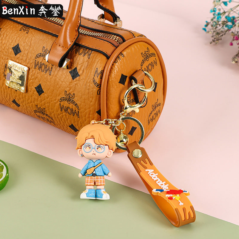 PVC new trend cool boy cartoon keychain MIC-BenX016