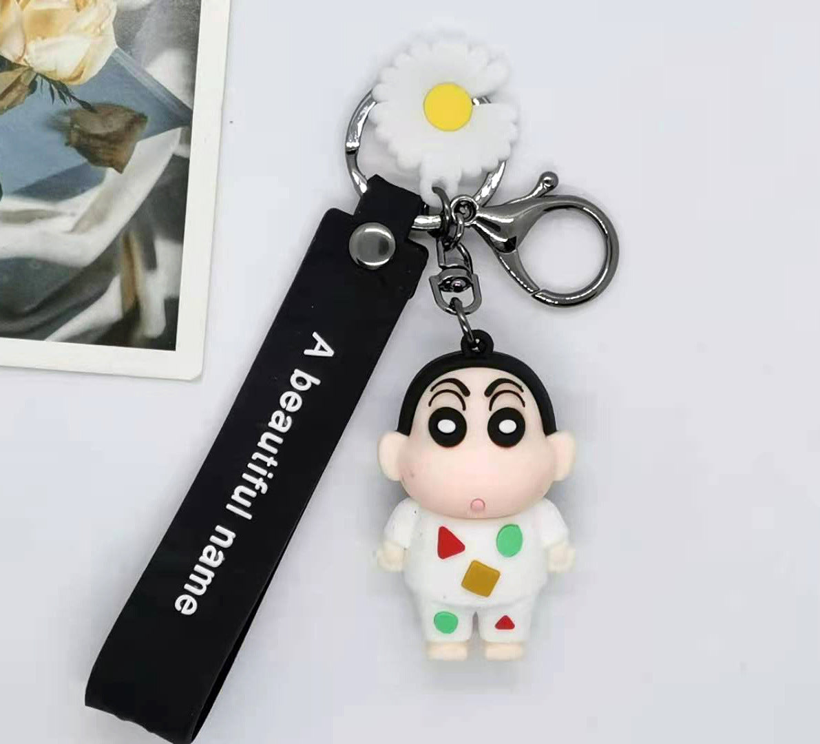 PVC cute cartoon keychain (Minimo de compra 2）MIC-JuS001