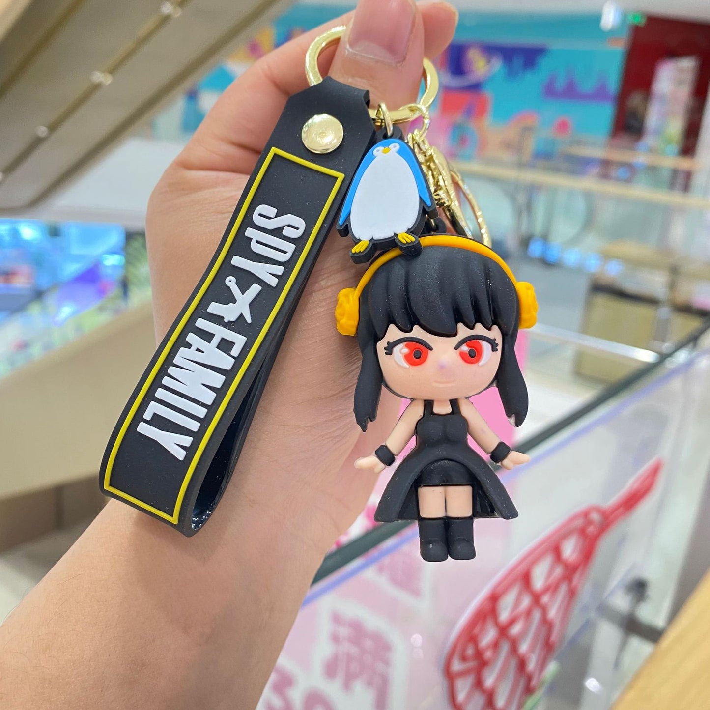 PVC cute cartoon spy family keychain (Minimo de Compra 2) MIC-PengY008