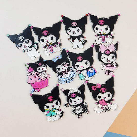 Acrylic cute cartoon accessories (Minimo de compra 10) MYA-FanX022