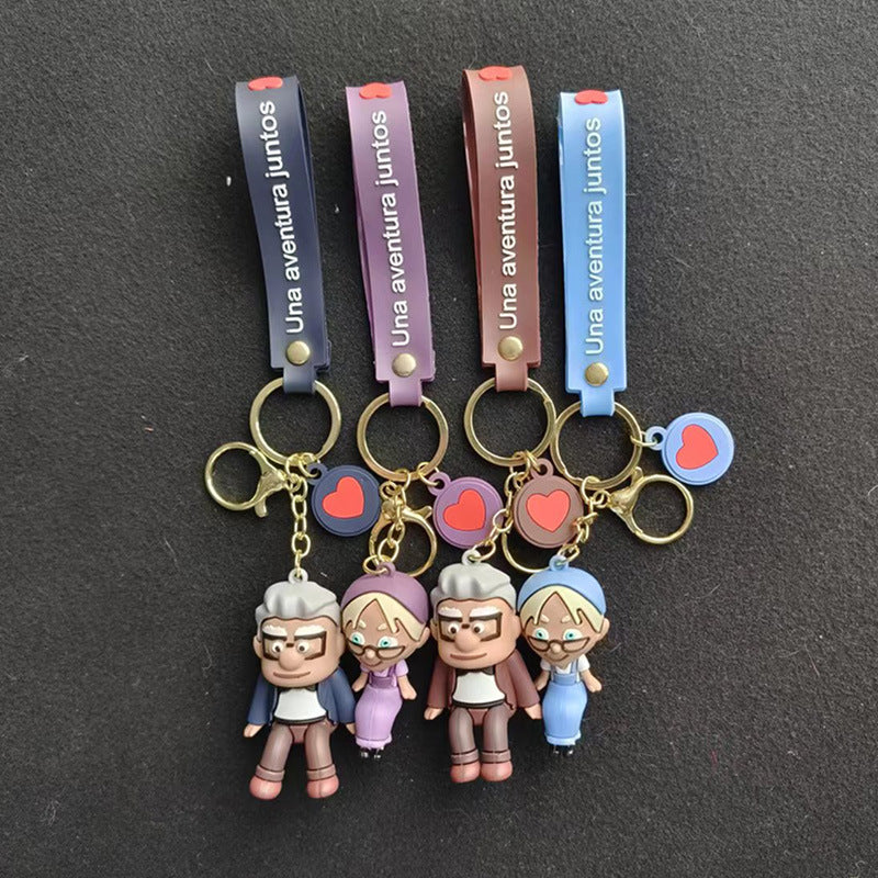 Keychains PVC Hardware Cute Cartoon (M) MIC-FeiRun109