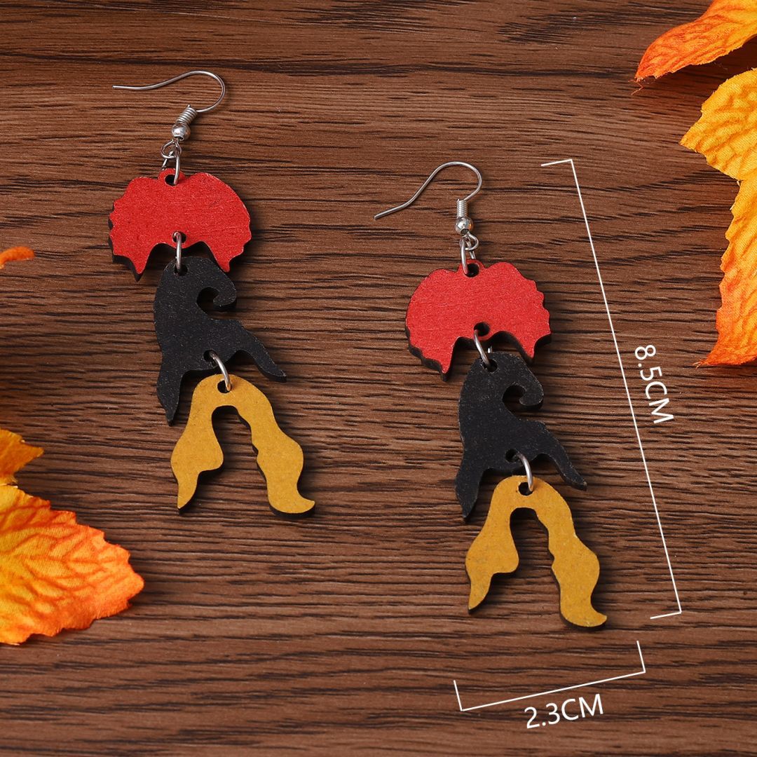 Acrylic New Halloween Collection Earrings (Minimo de Compra 2) MYA-ChuL004