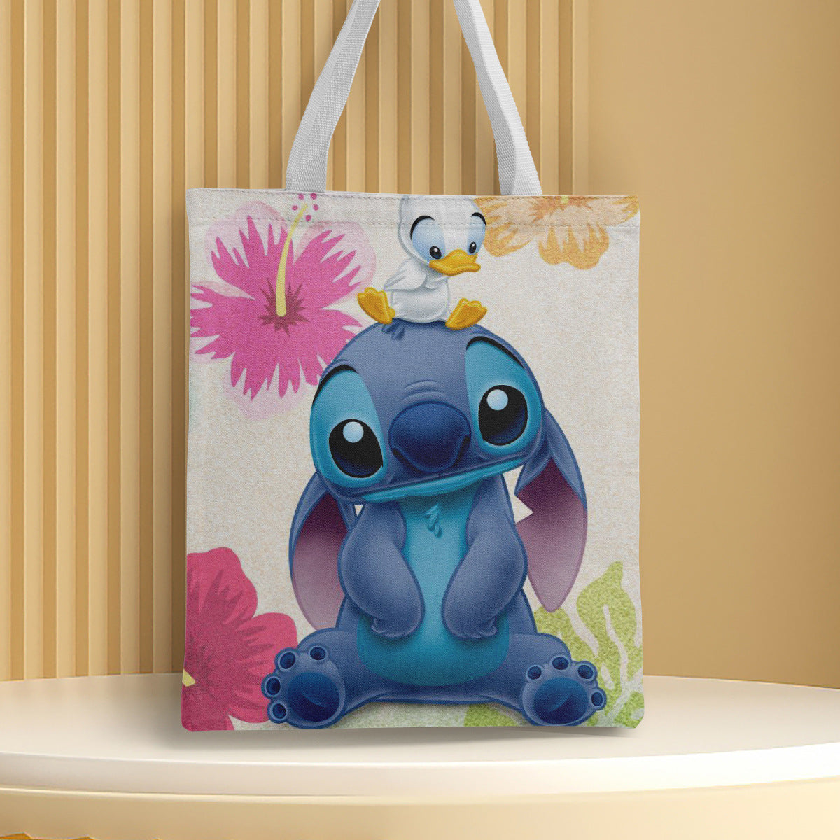 Polyester cartoon printed canvas bag (Minimo de Compra 2) MYA-QB001