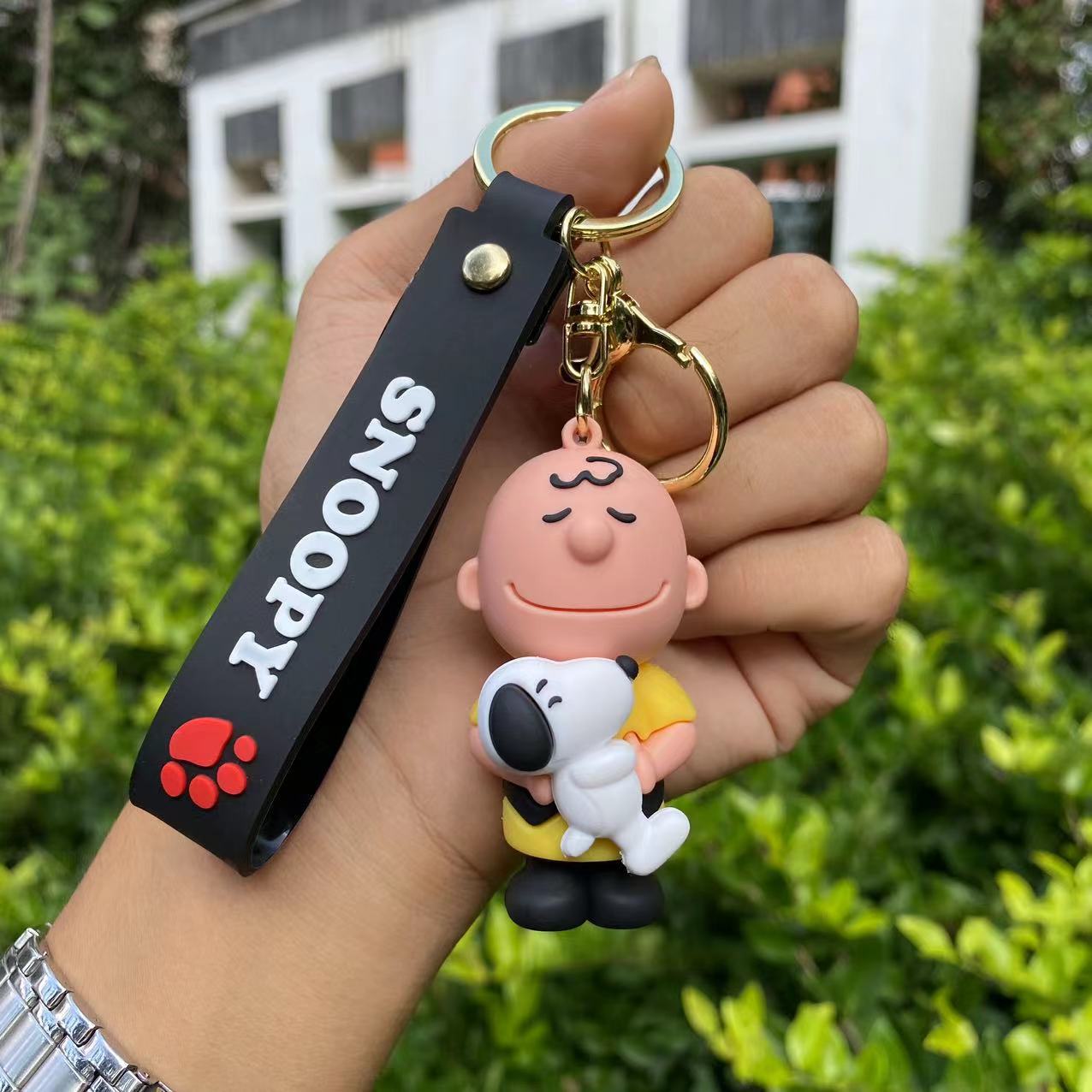 PVC new Snoopy doll keychain MIC-YiS010