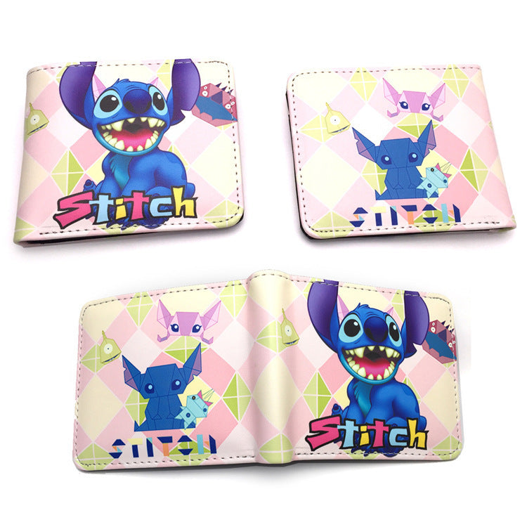 PU cartoon anime short zipper wallet MIC-ChangY016