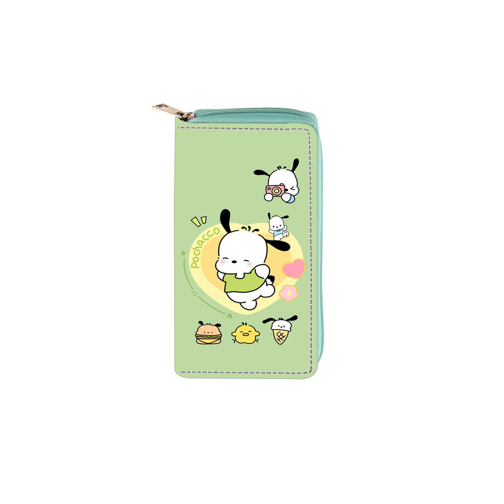 PU long cartoon zipper wallet (Minimo de compra 3) MIC-Dengx008