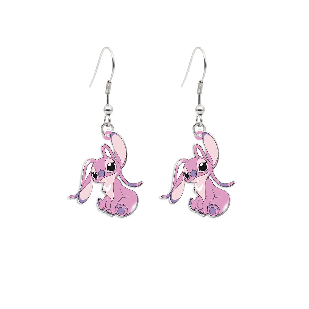 Alloy cartoon interstellar baby earrings (Minimo de compra 5) MIC-XiangL103