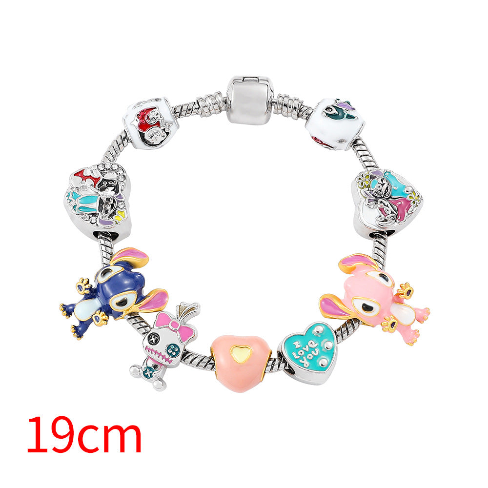 Alloy cartoon anime interstellar baby bracelet (Minimo de Compra 5) MIC-ZhuoX018