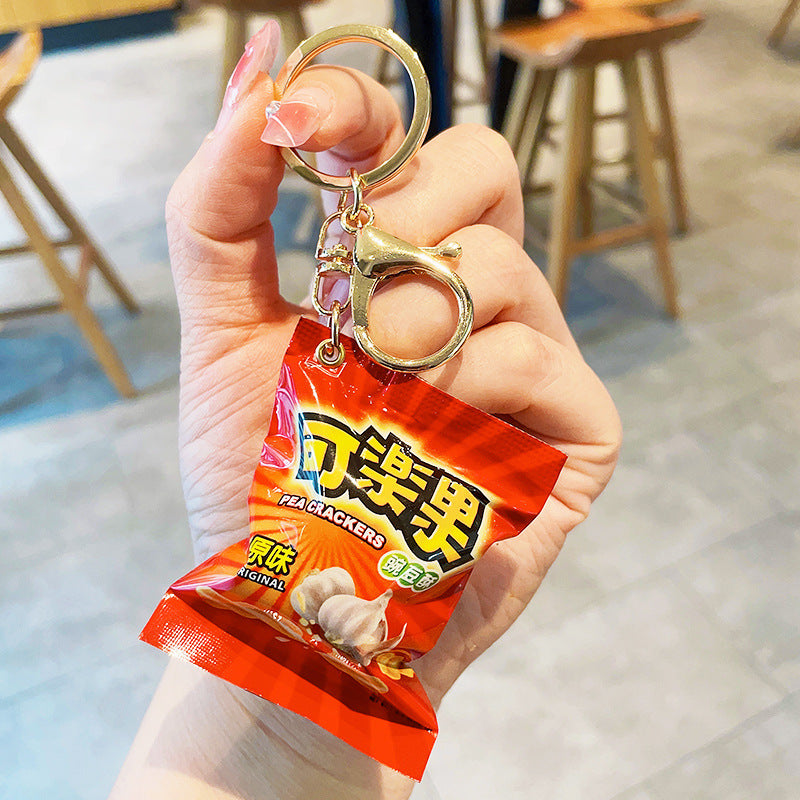 PVC New Food Keychain MIC-MLZ025