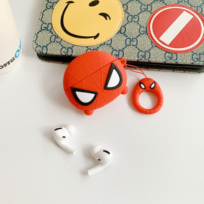 Silicone trendy brand Marvel earphone case (Minimo de compra 2) MIC-JLF014