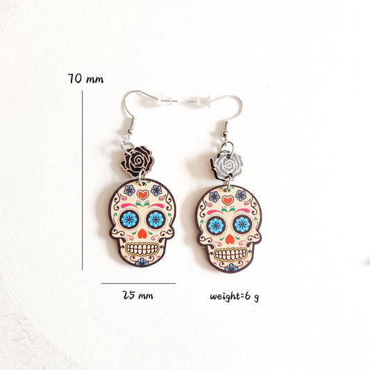 Cute Cartoon Acrylic earrings MIC-XueP011