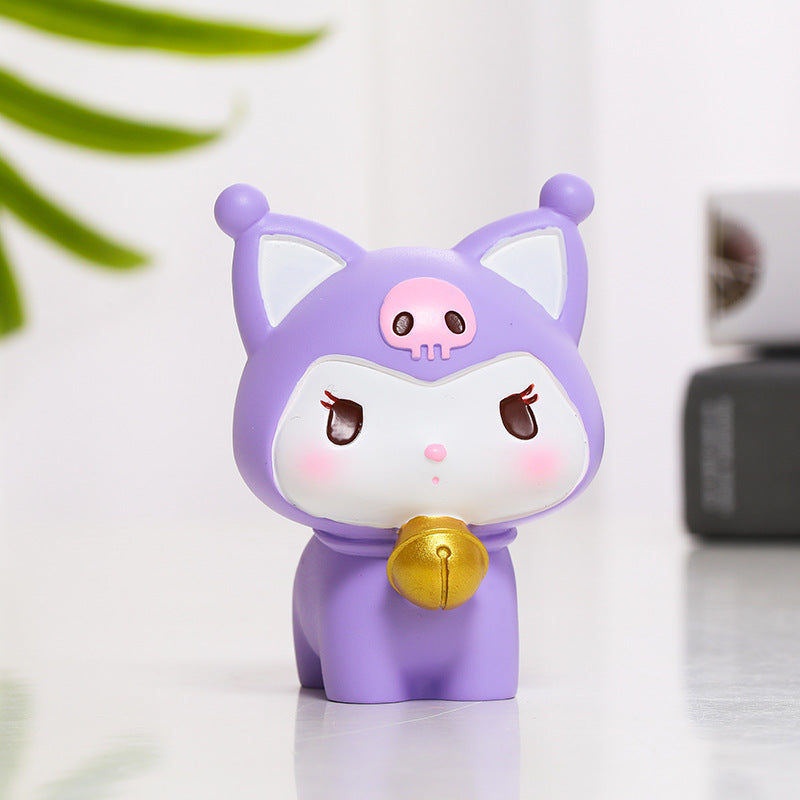 Resin cartoon bell meow (Minimo de compra 2) MIC-HaiY015