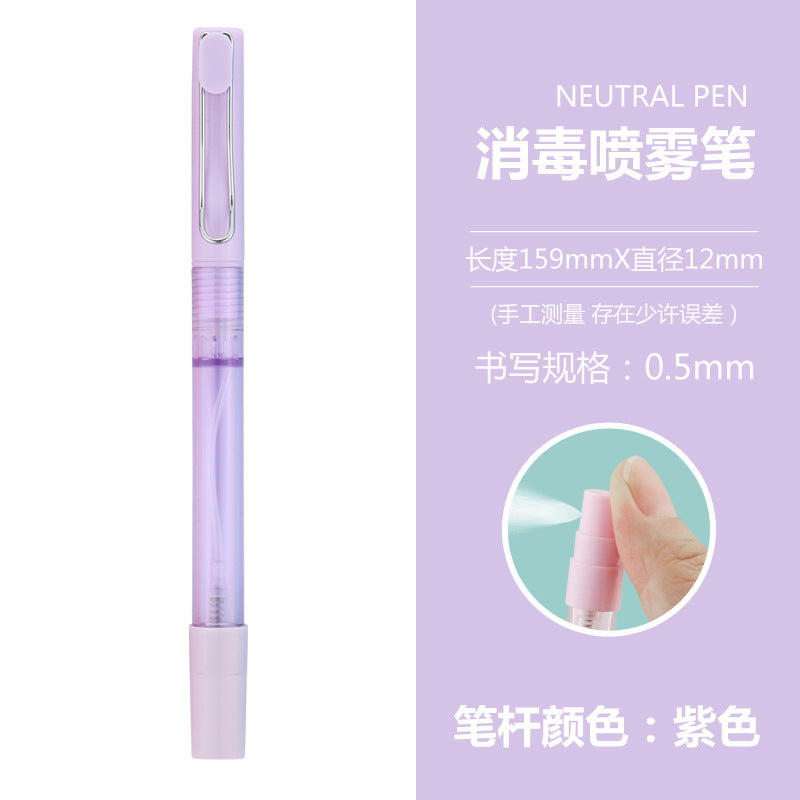 Multifunctional Spray Plastic Ballpoint Pen LuDa001