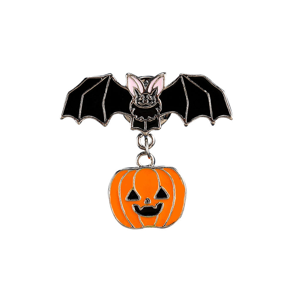 Alloy pumpkin dark brooch (Minimo de Compra 2) MIC-ZhiJ003