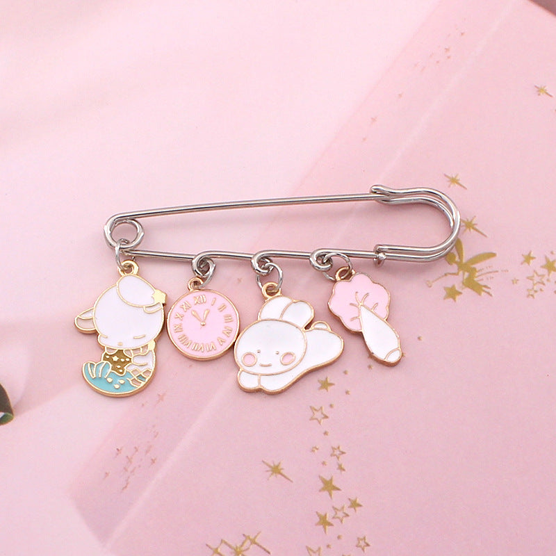 Alloy cartoon animal brooch (Minimo de compra 2) MIC-LiY011