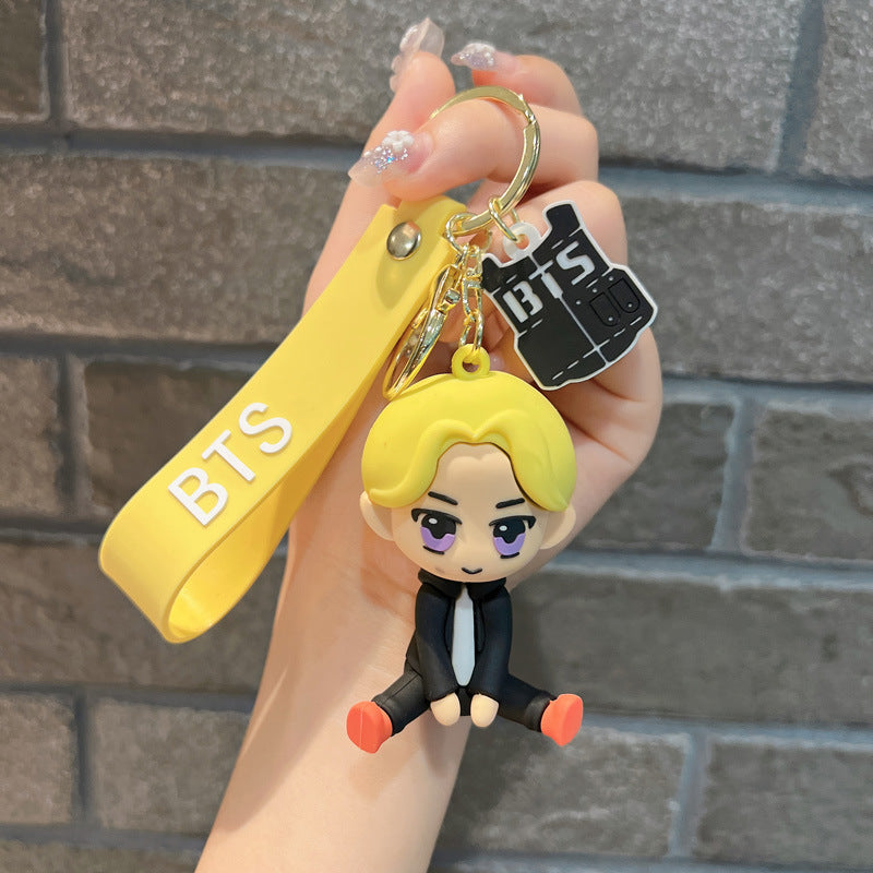 Keychains PVC Hardware Cartoon Cute (M) JCai046