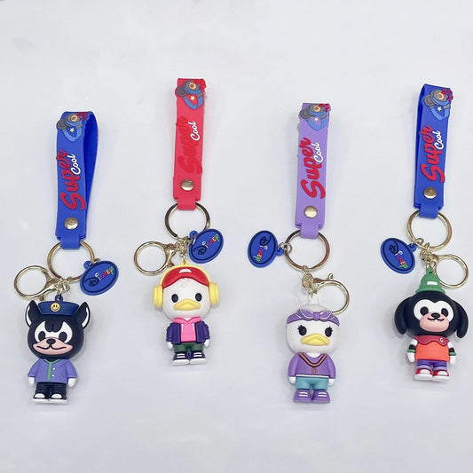 PVC new cartoon keychain (Minimo de compra 2）MIC-JuS003