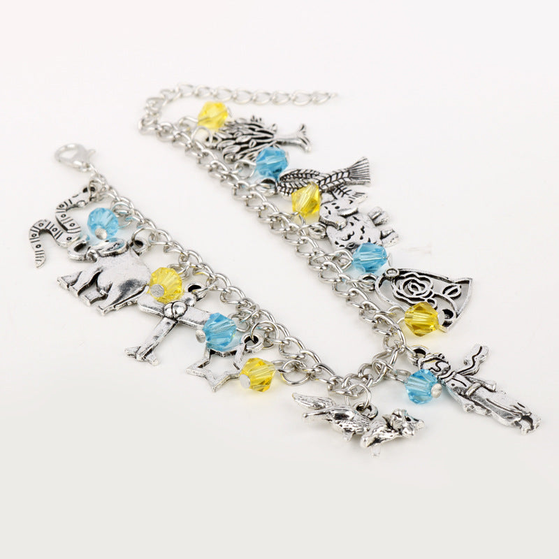 Alloy Fox Little Prince Bracelet MIC-AiWen009