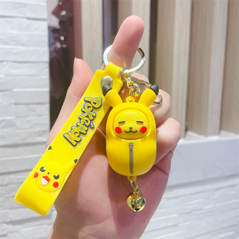 resin lovely sleep keychain MIC-HongY004